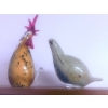 Image 2 : Murano Glass Rooster and Bird Figurines with Vibrant Accents