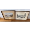 Image 1 : Antique Landscape Art - 19th Century Etching & Grey Scale of Victoria Path 16L