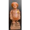 Wooden Sculpture of a Man 