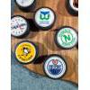 Image 2 : NHL Team Pucks Plaque