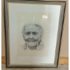 Image 3 : Bernard Pribilski Pencil Art Prints of Couple, Set of 2  - 21x26 Each 