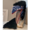 Image 1 : First Nations Raven Mask - Pacific Northwest Ceremonial Mask 16T