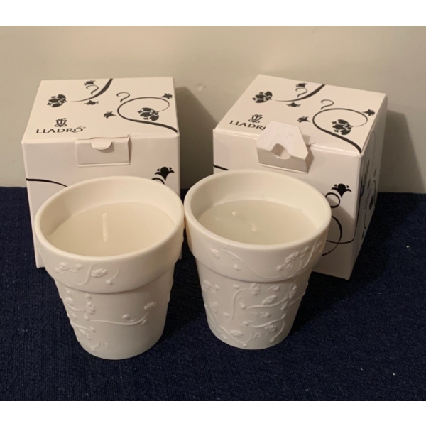 	LLADRO Porcelain Candles, Set of 2 - 2.5T 