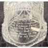 Image 6 : Pressed and Etched Glassware Including Decanter, Bowls, and Cups