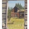 Image 3 : "Doorway to the Past", Artist: Lou, 16.5 x 20.5  Framed Painting