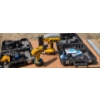 Image 1 : DeWalt DW907 Cordless Drill/Driver 12V, DeWalt DC608 Brad Nailer