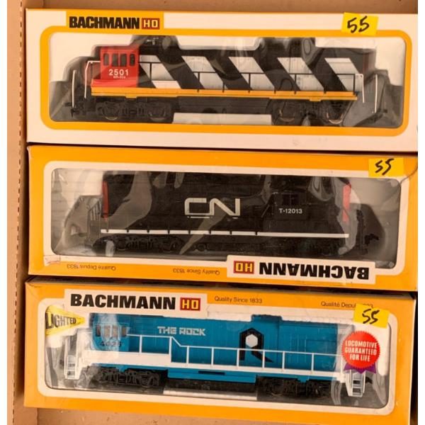 Vintage Model Train Collection 'Bachman HD' & More