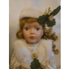 Image 4 : Porcelain Dolls: Caroler, Cottage Chic, Farm Girl. Tallest is 21T 