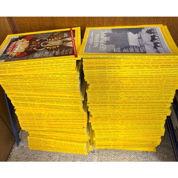National Geographic Magazine Hoard 