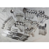 Image 1 :  Dinner Forks, Salad Forks, Knives, Teaspoons, Soup Spoons, And Serving Pieces.