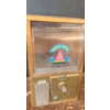 Image 1 : Vintage Chickle Bites Vending Machine 7 W, 7 D, 12 T (Key Included Not Exact/ But Works to Open Box)