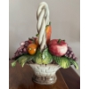 Image 2 : Capodimonte Made In Italy Porcelain Fruit Basket 10T w/ Juice Set & more