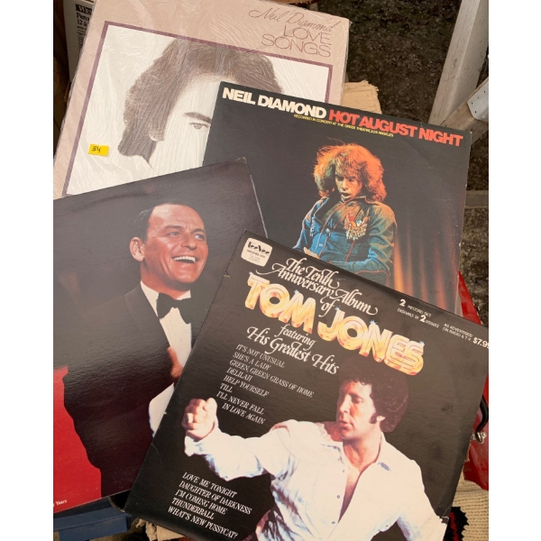 Neil Diamond Tom Jones & Frank Sinatra