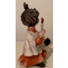 Image 3 : Capodimonte Figurine - Alter Boy 5T Auburn Hair Color