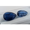 Image 2 : 12.31 ct Certified Blue Kyanite gemstone PAIR ($9,848 Appraisal)