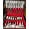 Image 3 : Two Sets of Flatware in Wooden Cases, Assorted Pieces