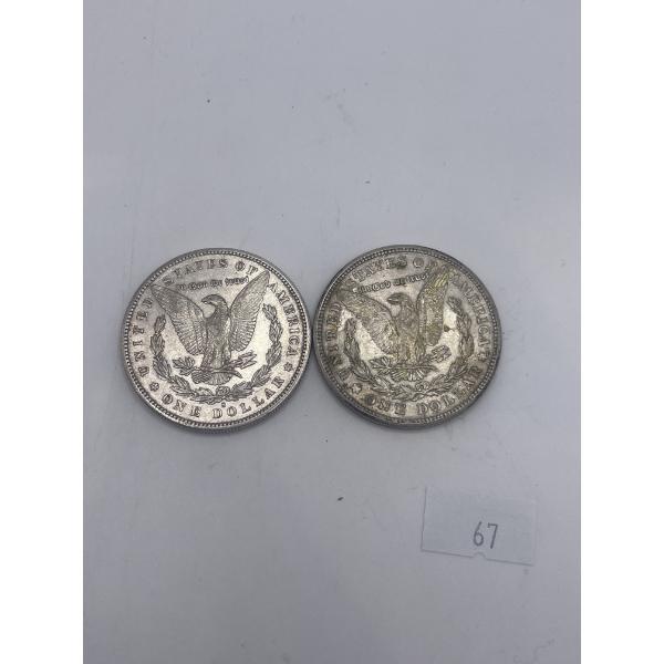 1921/ 1890 Silver Morgan Dollars 