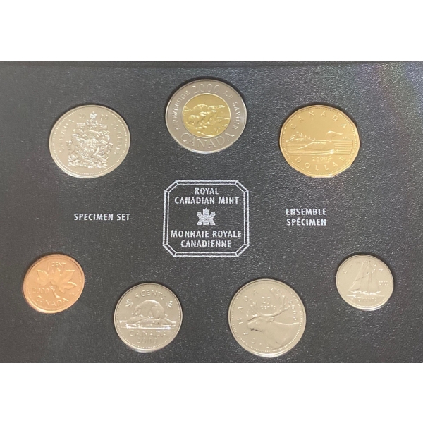2000 Canadian Specimen Set
