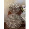 Image 2 : Glass & More Collection - Iridescent Bowl, Glass Flowers, Trays and More! 