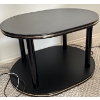 Image 2 : Pair of Lovely Vintage Black Side Tables - 26W, 20D, 16T
