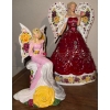 Image 1 : The Hamilton Collection Sparkling Country Rose Angel Figurine 10T & more