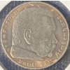 Image 2 : 1938 German 5 Reichsmark Coin 90% Silver 13.88 Grams