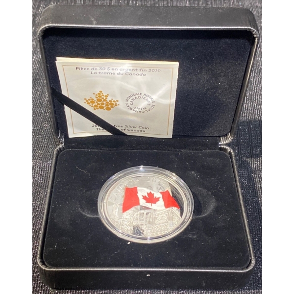  2019 $30 The Fabric of Canada 2 oz Pure Silver Coin