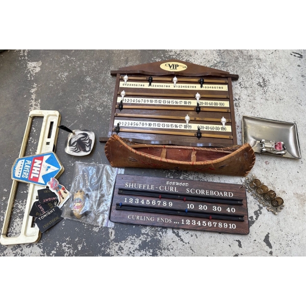 Scoreboards, Car Manuals/Booklets, Preserved Scorpion and More 