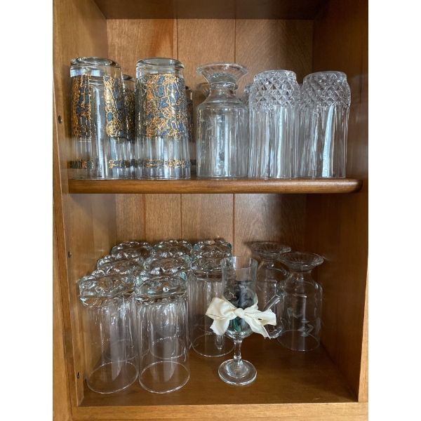 Luxury Drinking Glass Collection 24 Count