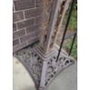 Image 3 : Outdoor Metal Post w/Hook 19 W, 19 D, 81 T and Garden Hook w/ Bird Motif