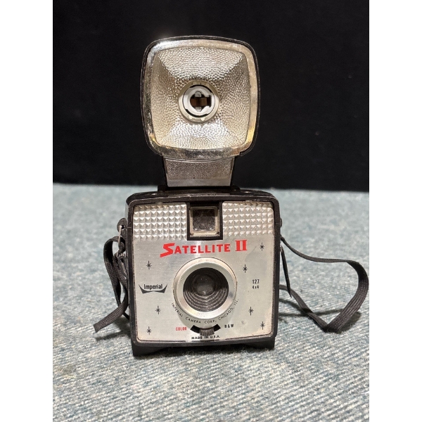 Imperial Satellite II Camera With Flash Attachment