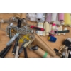 Image 2 : Comprehensive Painting Supplies Kit, Includes Rollers, Brushes, and Tools