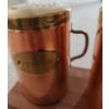 Image 5 : Copper Decor: Pasta Canisters 11.5 T, Salt & Pepper Shakers, Napkin Rings