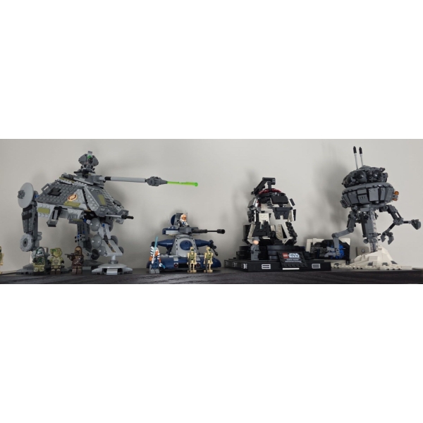 LEGO Star Wars AT-AP Walker (set75043) & Star Wars Darth Vader Meditation Chamber (set75296)