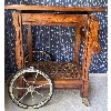Image 1 : Walnut Tea Cart 24L x 16D x 30T