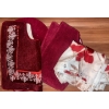 Image 2 : C41 Linen Closet Loot Quilt Microfibre Maroon Throw Blankets Bath Matts & More