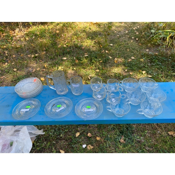 Glass Plates & Cups