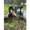 Image 8 : Hydraulic gas powered log splitter with lift to assist with big logs to get up on the cutting surfac
