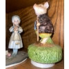Image 3 : Collection Of Decorative Figurines & Music Box' 5T - 2 Character Busts A Clown & More