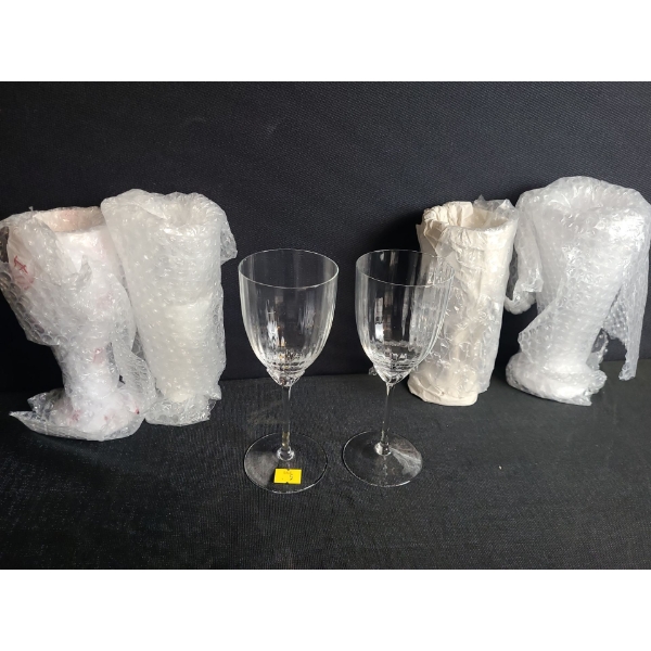 Set of 6 White Wine Glasses, 180 ml Capacity
