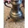 Image 2 : 95% Reines Zinn Pewter Rare Three Top Samovar (17T)  w/ Vintage Solid Metal Pitcher 