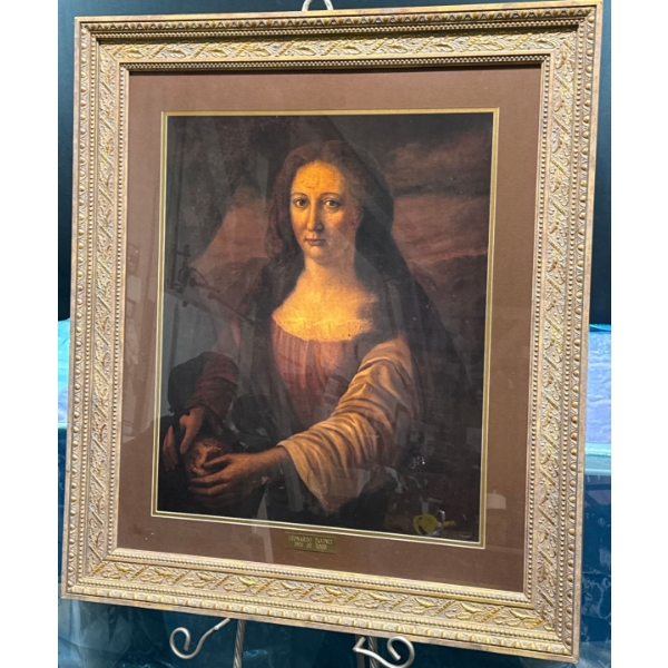 Leonardo DaVinci Print 3931/5000 34Wx39H