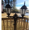 Image 5 : Outdoor Garden Lamp, Pedestal 28 h, Bird Feeders, Resin Chairs, Plastic Birdbath