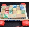 Image 4 : Vintage Whimsey and Playskool Letter Blocks w/ Wagons 