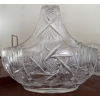 Image 2 : Crystal Collection Of Glassware & Collectibles- Basket & Bowls