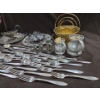 Image 3 : Pewter Mini Mugs + Silver Plated Cutlery/Serving Ware & More