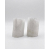 Image 2 : Decorative Polished Stone and Crystal Lot with Onyx Stone Cups Made