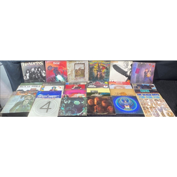 Records: Led Zeppelin, Meatloaf, Beach Boys