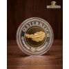Image 1 : Austrian Gold and Silver Commemorative Coin, 53.6 Grams 92.5%