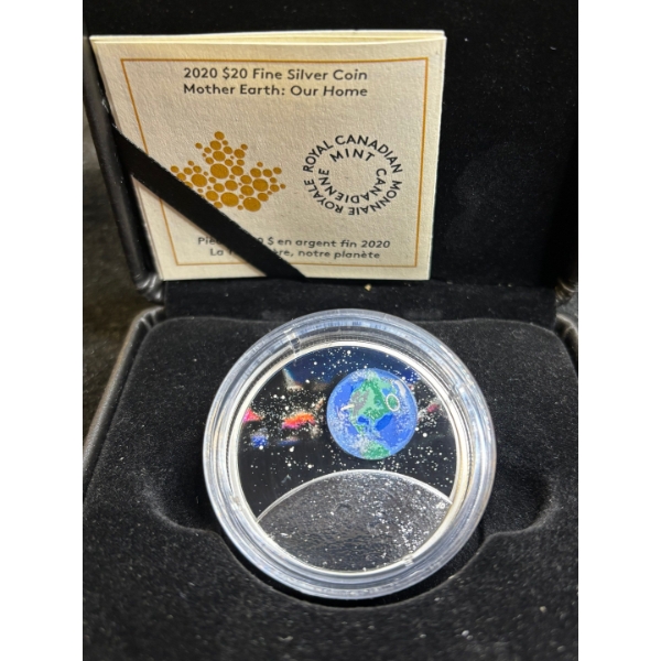 2020 $20 Mother Earth: Our Home - Pure Silver  176895   31.39g /4000
